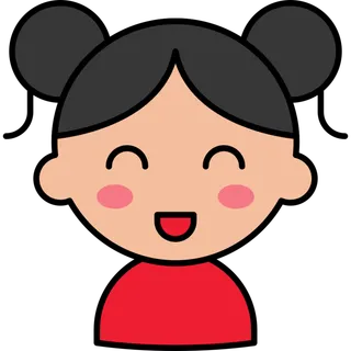 儿童节装饰简笔画元素