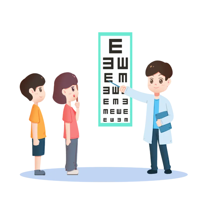 儿童学生测视力