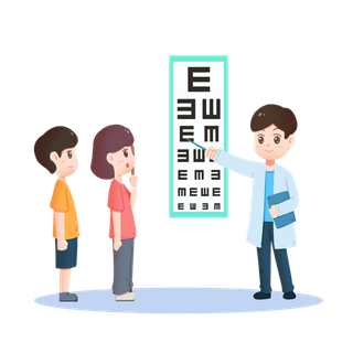 儿童学生测视力