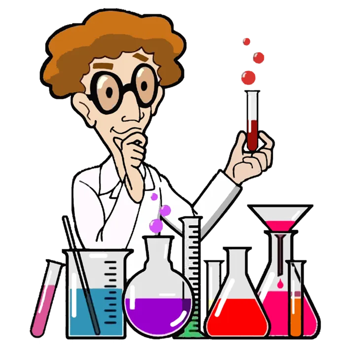科学家研究卡通少儿兴趣班素材