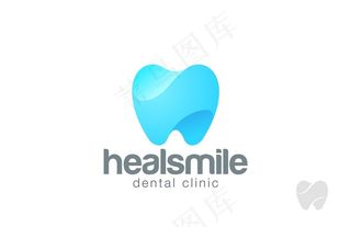 可爱的牙齿图标