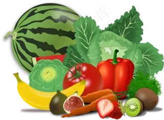 蔬菜, 水果, 食物, 朝鲜蓟, 香蕉