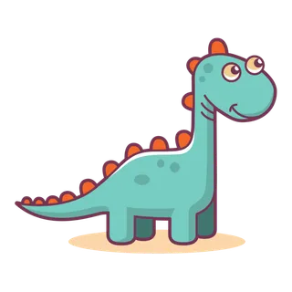 卡通形象小恐龙