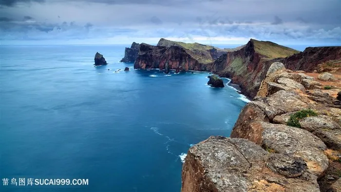 海边海景风景画