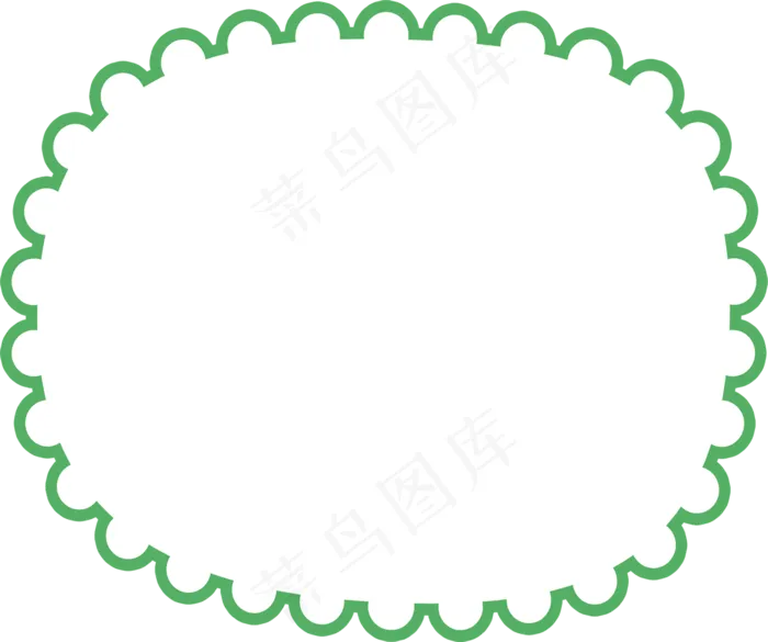 卡通边框 卡通彩色框  手绘对话框 可爱边框 免抠