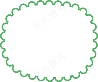 卡通边框 卡通彩色框  手绘对话框 可爱边框 免抠