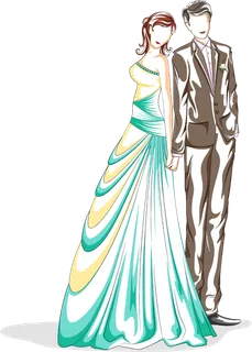 情侣素描情人节