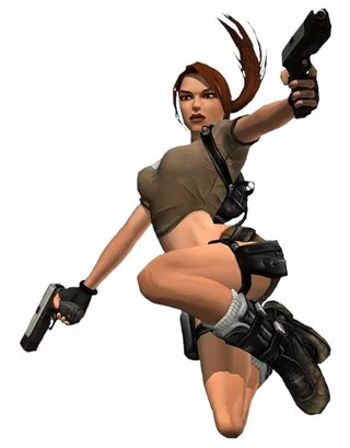 劳拉·克劳馥 PNG免抠