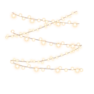 圣诞星星球球串球