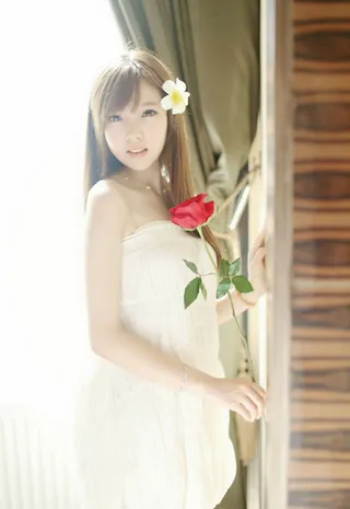 摄影图片人物美女模特照片