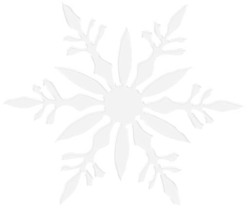 雪花 PNG免抠(600x508)