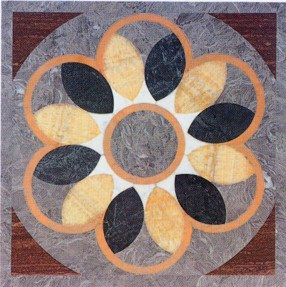 地面拼花瓷砖装饰拼花图案