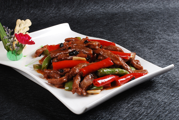 川菜湘菜高清菜谱 杭椒牛柳