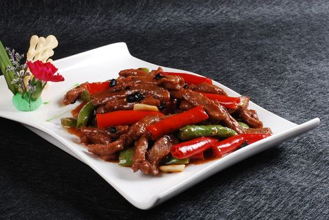 川菜湘菜高清菜谱 杭椒牛柳