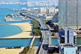 海滨城市海岸风光图片
