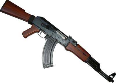 AK-47 PNG免抠(400x289)