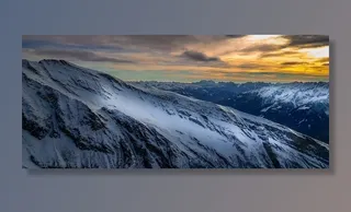 冬天自然背景风景