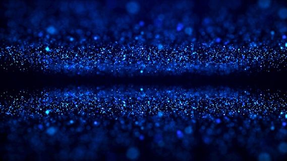 粒子, 蓝色的, 灯, 散景 粒子, 蓝色的, 灯, 散景