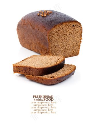 土司面包切片高清图片