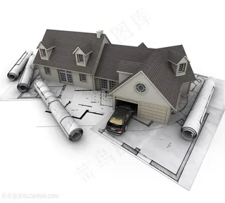 高端建筑模型图纸高清图片