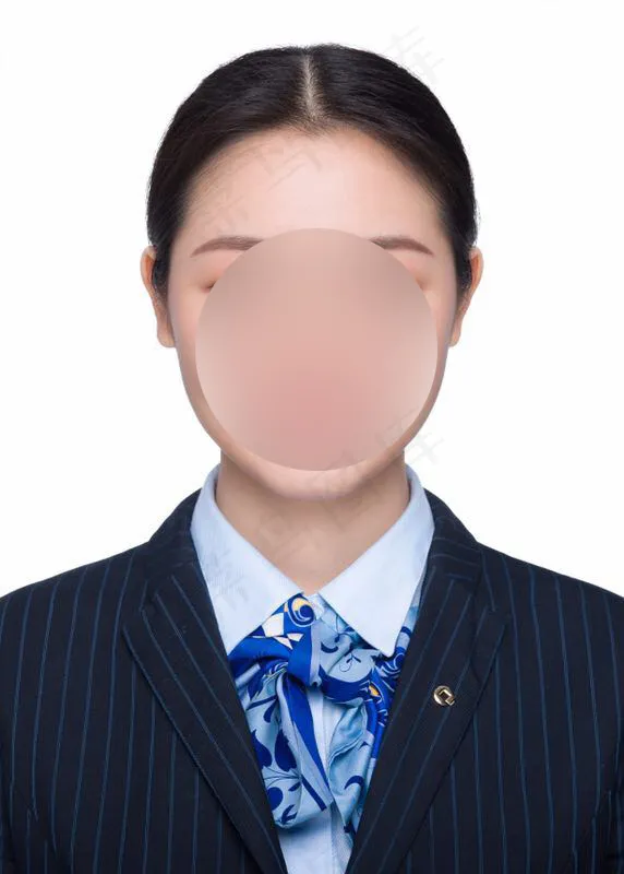西装模板  女生西装 寸照模板 西装 证件照 西服 免抠psd模版下载