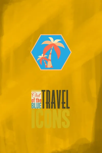 旅行海报|夏天海报|矢量|扁平ai矢量模版下载