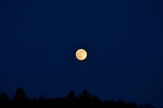 高清星空夜空月亮
