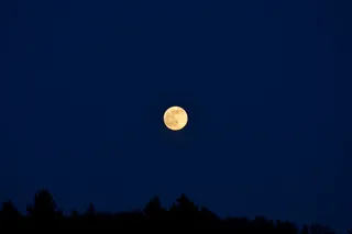 高清星空夜空月亮