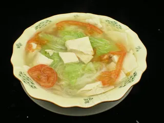 2279白菜粉丝豆腐汤