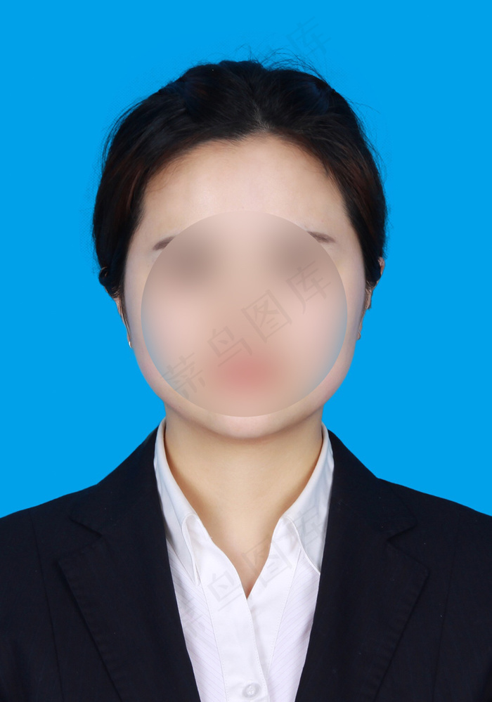 西装模板  女生西装 寸照模板 西装 证件照 西服 免抠psd模版下载