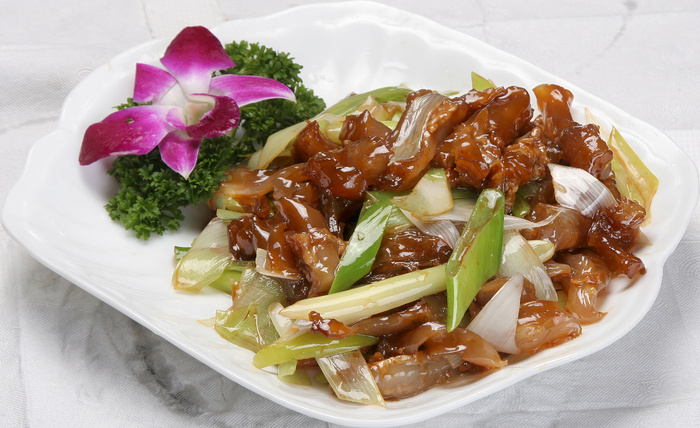 03 葱烧蹄筋 汇源饺子城