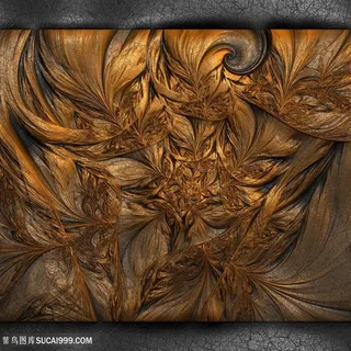 炫彩雕刻背景高清图片