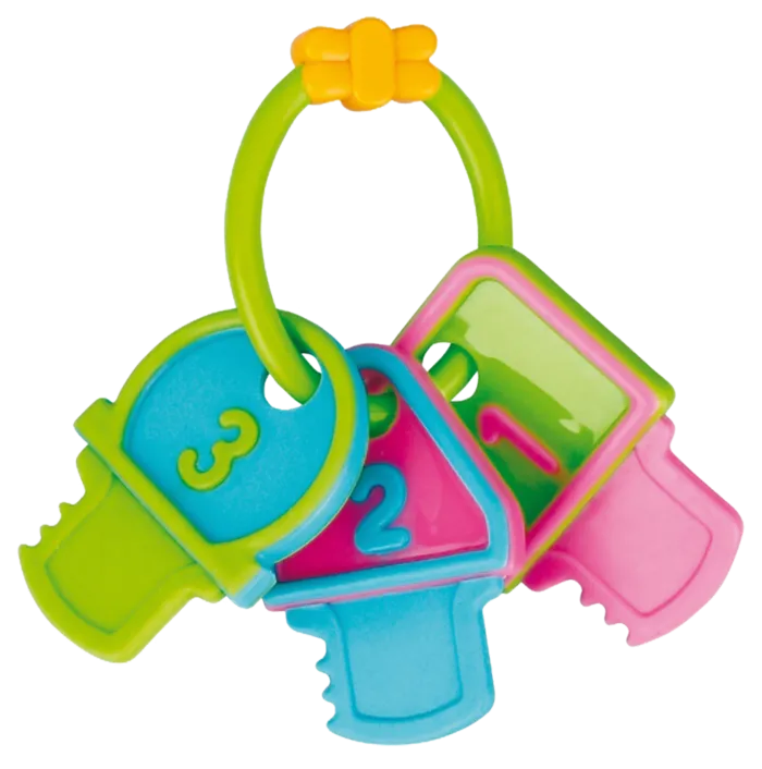 卡通数字钥匙串