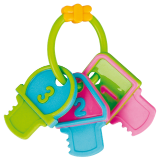 卡通数字钥匙串