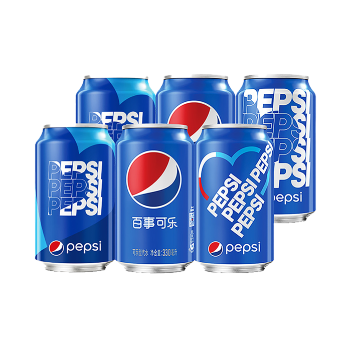 百事可乐4超市商品白底图免抠实物摄影png格式图片透明底