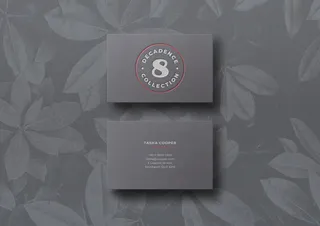 名片样机设计素材