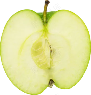 12_Green Apple Half