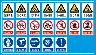 工地安全警示牌