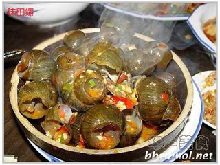 美味田螺美食元素菜品