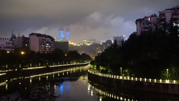 高清唯美城市夜景风景