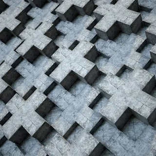 3d立体十字方块背景高清图片 3d立体十字方块背景高清图片