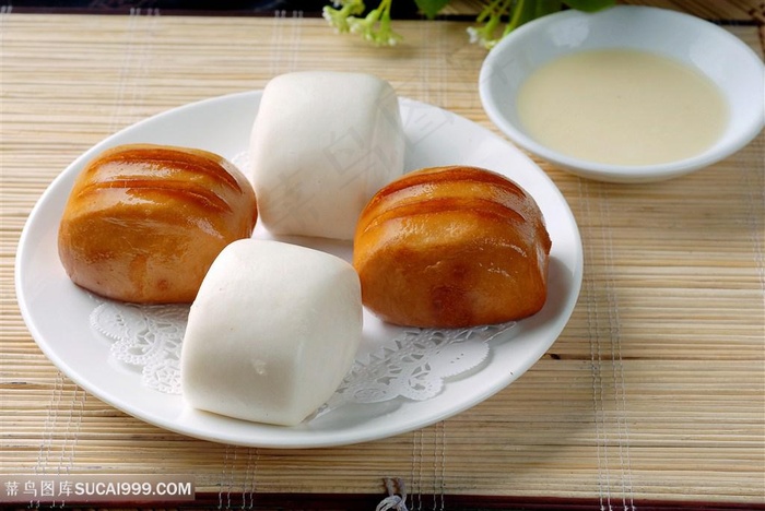 小吃金银镘头
