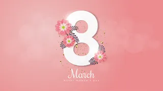 三八妇女节女神节贺卡素材