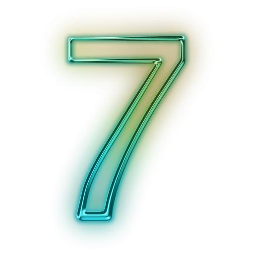 数字 7免抠(512x512)