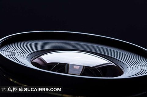 照相机镜头特写