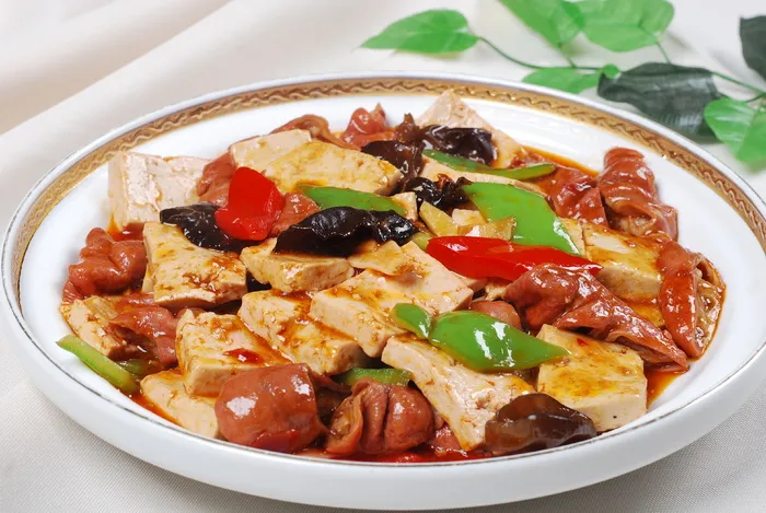 0911CC-172豆腐炒肥肠