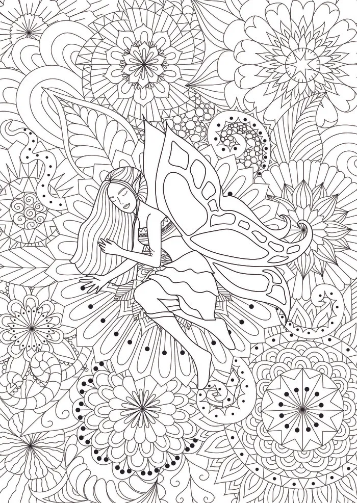 卡通手绘儿童画黑白线描线稿eps,ai矢量模版下载