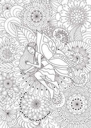 卡通手绘儿童画黑白线描线稿