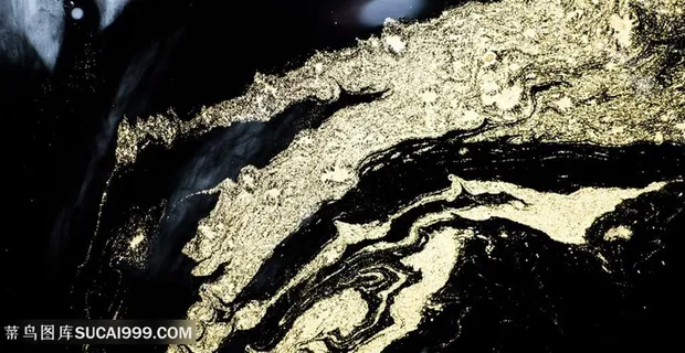 黑色大理石鎏金大写意泼墨鎏金水墨底纹海报 黑色大理石鎏金大写意泼墨鎏金水墨底纹海报
