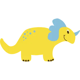 卡通恐龙生日宝宝宴派对素材恐龙派对免扣素材